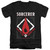 Dungeons and Dragons Sorcerer Adult V-Neck 30/1 T-Shirt Black