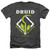 Dungeons and Dragons Druid Adult Heather T-Shirt Black