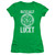 Dungeons and Dragons Naturally Lucky Junior Women's Sheer T-Shirt Kelly Green