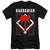 Dungeons and Dragons Barbarian Premium Slim Fit Adult 30/1 T-Shirt Black