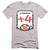 Dungeons and Dragons Charisma Adult Premium 30/1 T-Shirt Silver