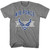 U.S. Air Force Logo and Lines Graphite Heather Adult T-Shirt