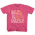 Dum Dums Life is Sweet Vintage Hot Pink Youth T-Shirt