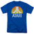 Atari Sunrise Clean Adult 18/1 T-Shirt Royal Blue