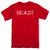 Atari Beast Adult 18/1 T-Shirt Red