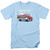 Chevrolet Bel Air Clouds Adult 18/1 T-Shirt Light Blue