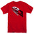 Chevrolet Split Window Sting Ray Adult 18/1 T-Shirt Red