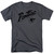 Pontiac Division Adult 18/1 T-Shirt Charcoal