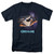 Gremlins Original Poster Adult 18/1 T-Shirt Navy