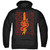 Bon Scott AC/DC Dagger and Serpent Adult Pullover Hoodie Sweatshirt Black