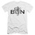 Bon Scott AC/DC Bon Crest Slim Fit 30/1 T-Shirt White