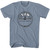 Sun Records Full Circle Logo Vintage Indigo Heather Adult T-Shirt