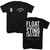 Muhammad Ali Float Sting 2 Sided Black T-Shirt