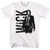 John Wick BW John Wick White T-Shirt