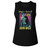 John Wick Neon Manga Ish Black Women's Muscle Tank Top T-Shirt