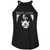 Alice Cooper Face Logo Black Women's Sleeveless Rocker Tank Top