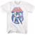 Mega Man Circles White T-Shirt