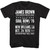 James Brown Soul Bowl 1970 Black T-Shirt