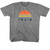 Train Sunset Graphite Heather Toddler T-Shirt