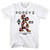 Popeye Flowerman White T-Shirt