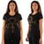 Prince Women's T-Shirt Gold Symbol (Diamante)