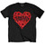 Nirvana Unisex T-Shirt Poppy Heart