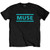 Muse Unisex T-Shirt Light Blue Logo
