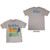 The Beatles Unisex T-Shirt Ob-La-Di (Back Print) Grey