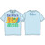 The Beatles Unisex T-Shirt Ob-La-Di (Back Print) Pale Blue