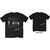 The Beatles Unisex T-Shirt White Album Tracks (Back Print) Black