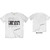 The Beatles Unisex T-Shirt White Album Tracks (Back Print) White