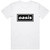 Oasis Unisex T-Shirt Decca Logo White