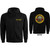 Guns N Roses Women's Zipped Hoodie Sweatshirt Classic Logo (Back Print)