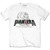 Pantera Unisex T-Shirt Snake Logo White