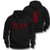 Slipknot Unisex Pullover Hoodie Sweatshirt Logo (Back Print) Black
