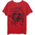 Social Distortion Unisex T-Shirt Speakeasy Checkerboard Red