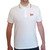 David Bowie Unisex Polo Shirt Flash Logo White