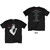David Bowie Unisex T-Shirt Dallas '95 (Back Print)