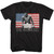 Muhammad Ali Flag The Greatest Black T-Shirt