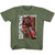 Gundam Zaku II Sheet Military Green Youth T-Shirt