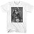 Macho Man BW White T-Shirt