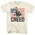 Rocky Creed American Flag Natural T-Shirt