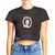 Sex Pistols Women's Crop Top God Save The Queen (Wash Collection)
