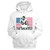 Muhammad Ali Flag The Greatest White Hoodie Sweatshirt
