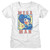 Mega Man Square And Stars White Women's T-Shirt