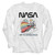NASA To Space White Long Sleeve Shirt
