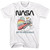 NASA To Space White T-Shirt