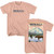 National Parks Denali Poster Art Peach T-Shirt
