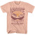 National Parks Yosemite Decorative Oval Peach T-Shirt