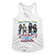 Cinderella Night Songs 1986 White Women's Slim Fit Racerback Tank Top